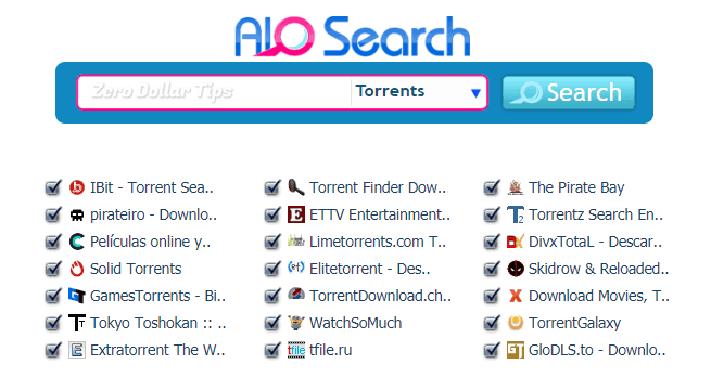 torrent project search